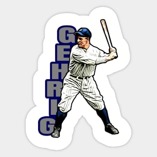 Lou Gehrig 4 Sticker